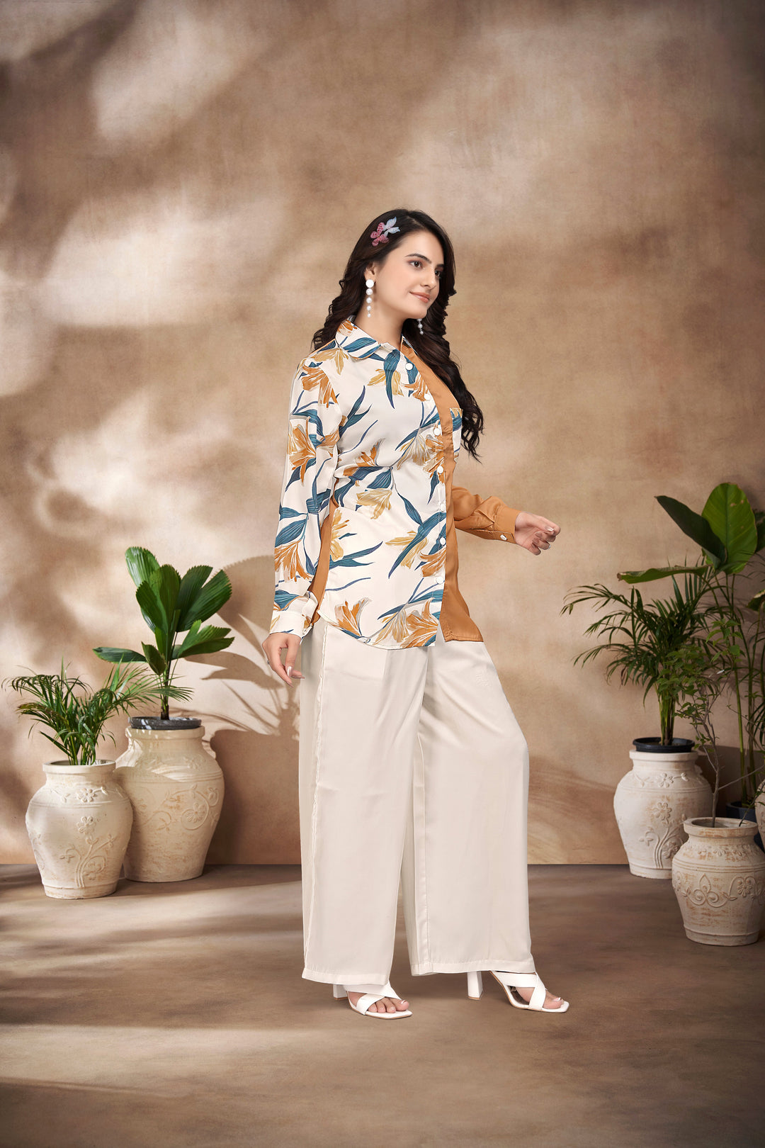 GRASS PRINT : CO-ORD SET