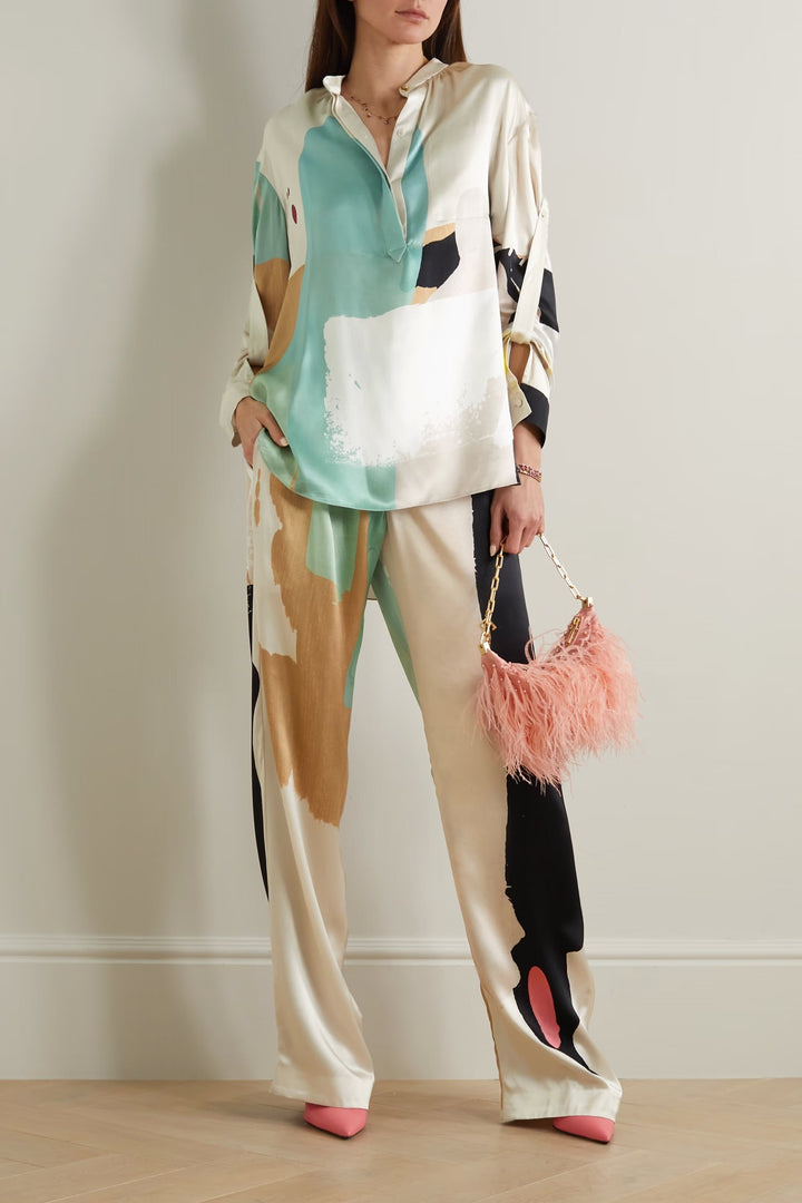 DUCHESSE PERSIAN-SILK : CO-ORD SET