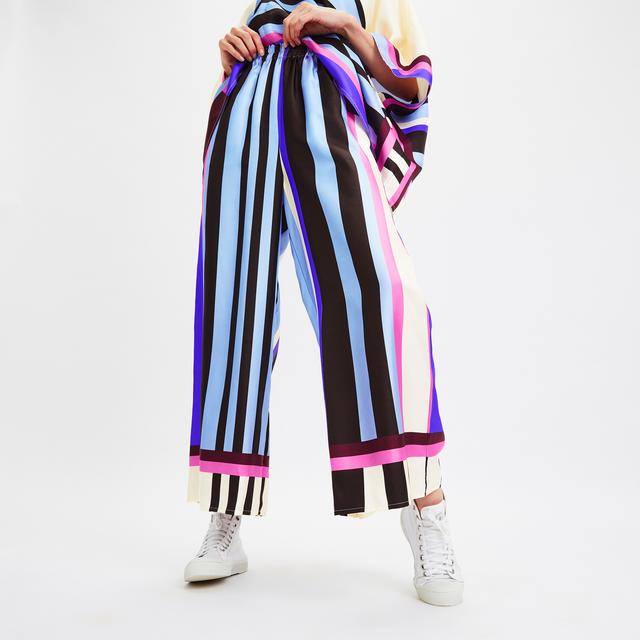 BARCODE SATIN SILK CO-ORD SET