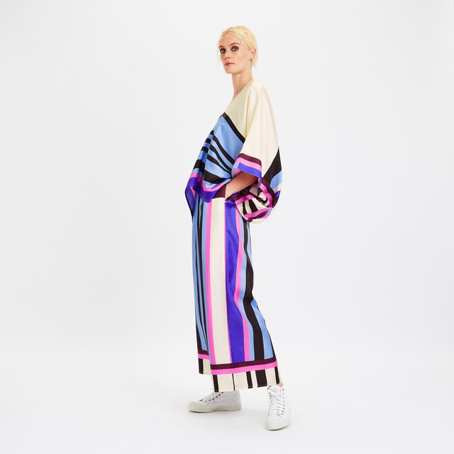BARCODE SATIN SILK CO-ORD SET