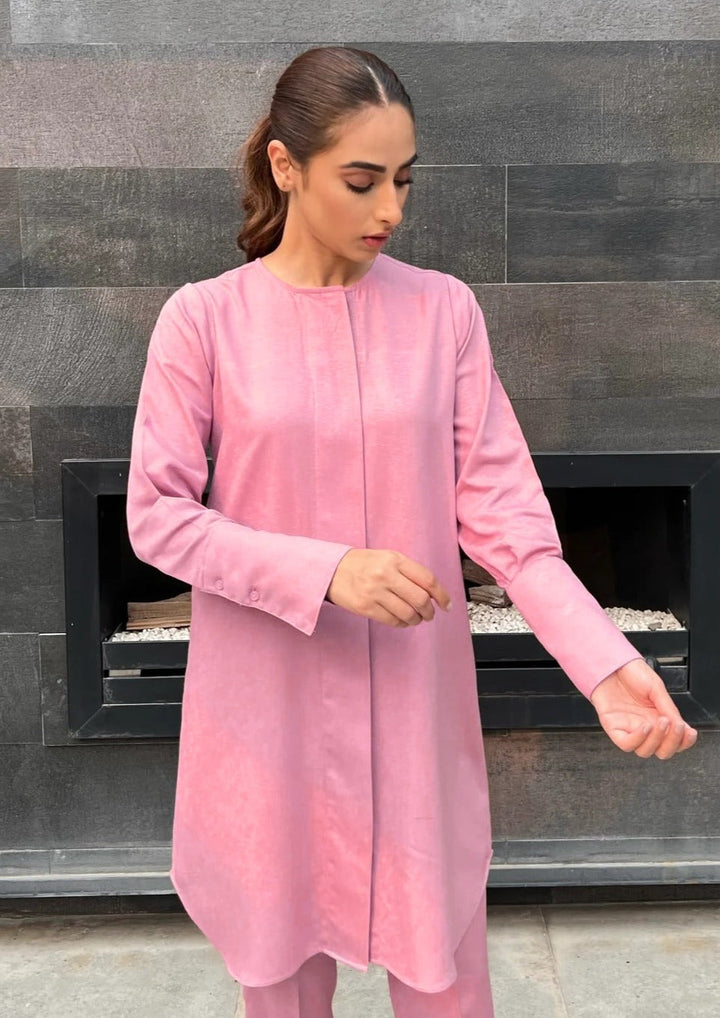 TAILORED CO-ORD SET IN SEASONAL HUES