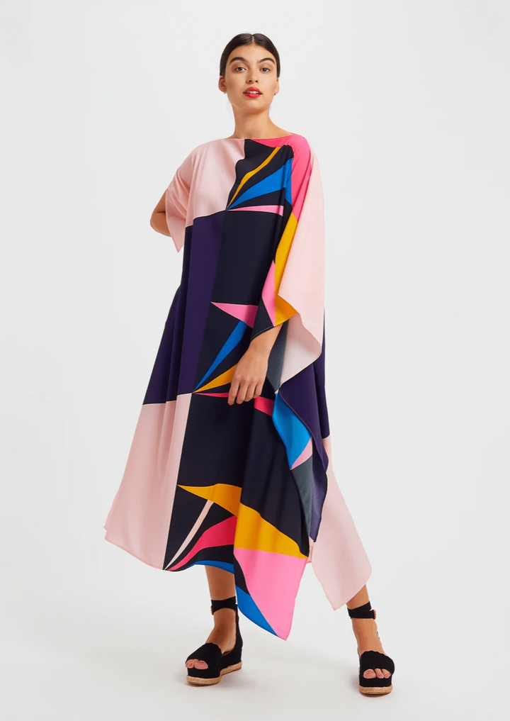 COLOR CANVAS: PREMIUM SILK KAFTAN
