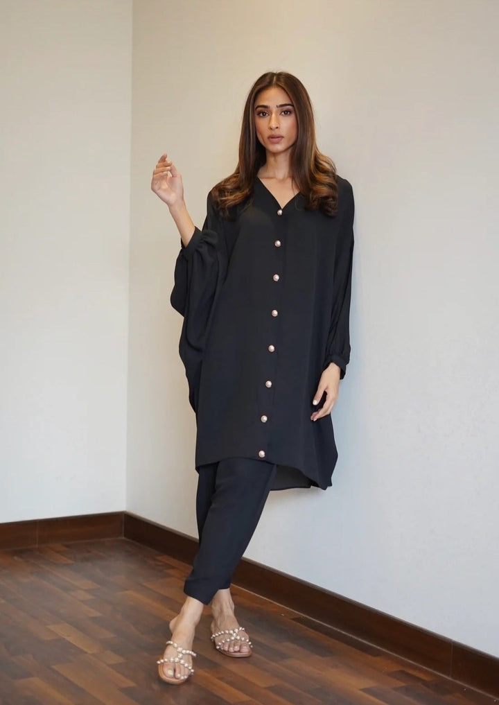 OVERSIZED LOOK NAVY BLUE : CO-ORD SET