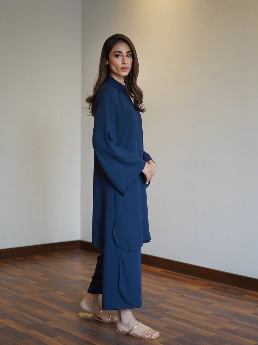PREMIUM BLUE KOREAN BSY : CO-ORD SET