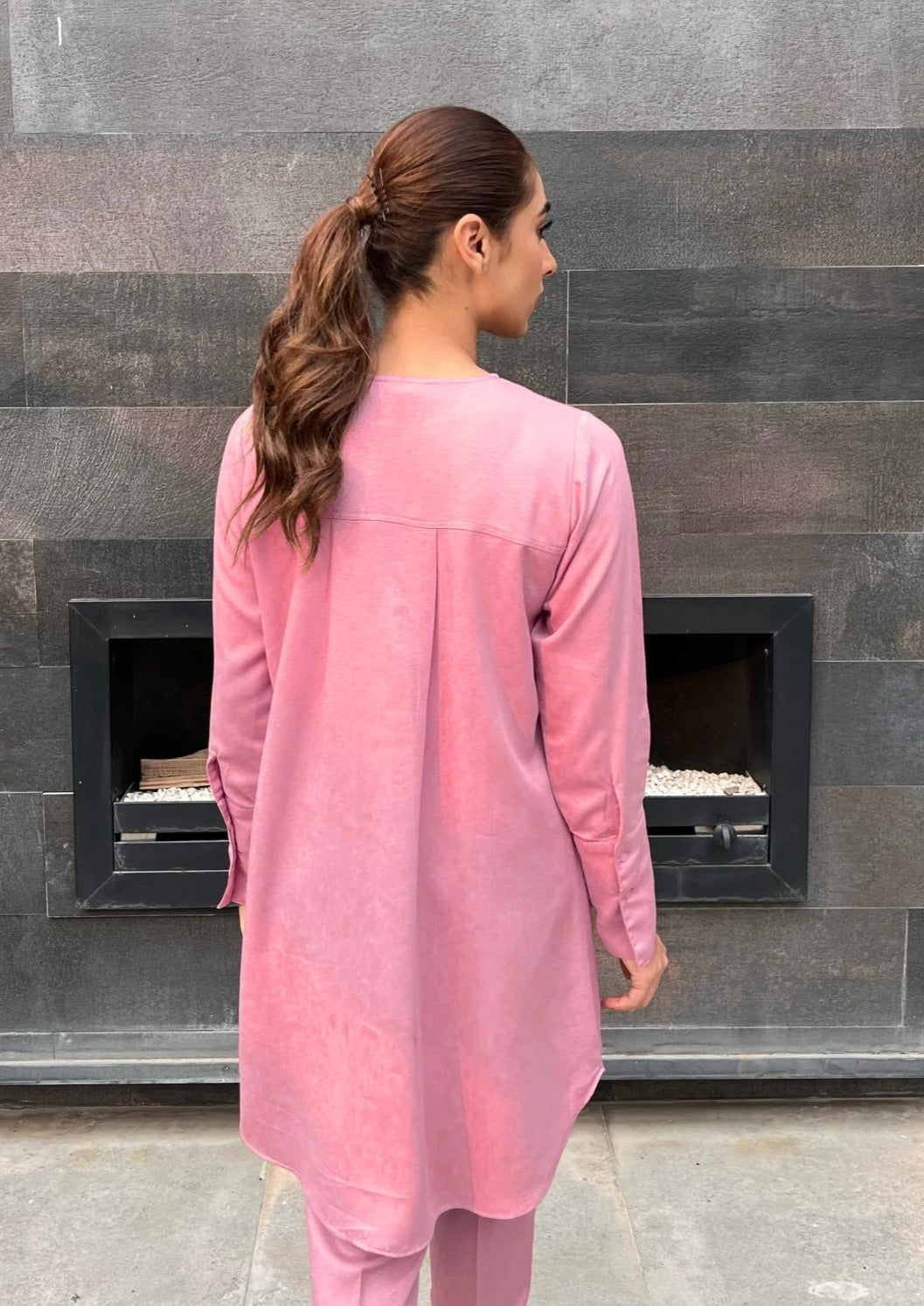 TAILORED CO-ORD SET IN SEASONAL HUES