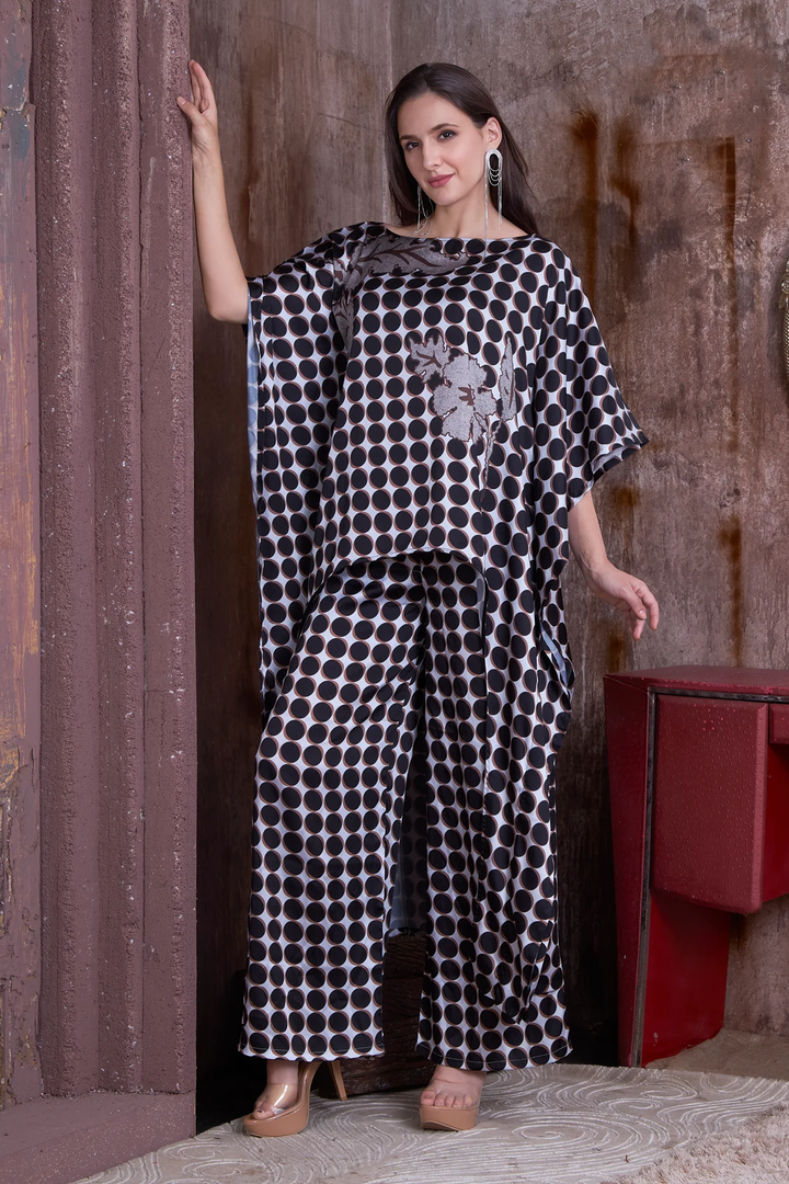 POLKA DOT ELEGANCE: CO-ORD SET
