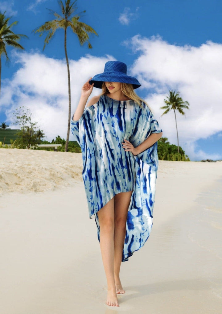 COTTON BLUE ELEGANCE: FUSION COMFORT & STYLE