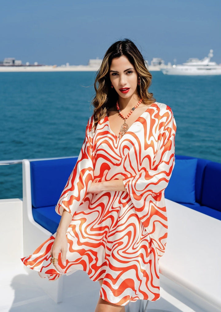 CANDY RINGS SHORT KAFTAN