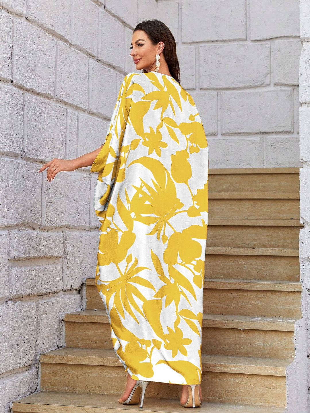 Dreamy Butterfly Ring Style Kaftan