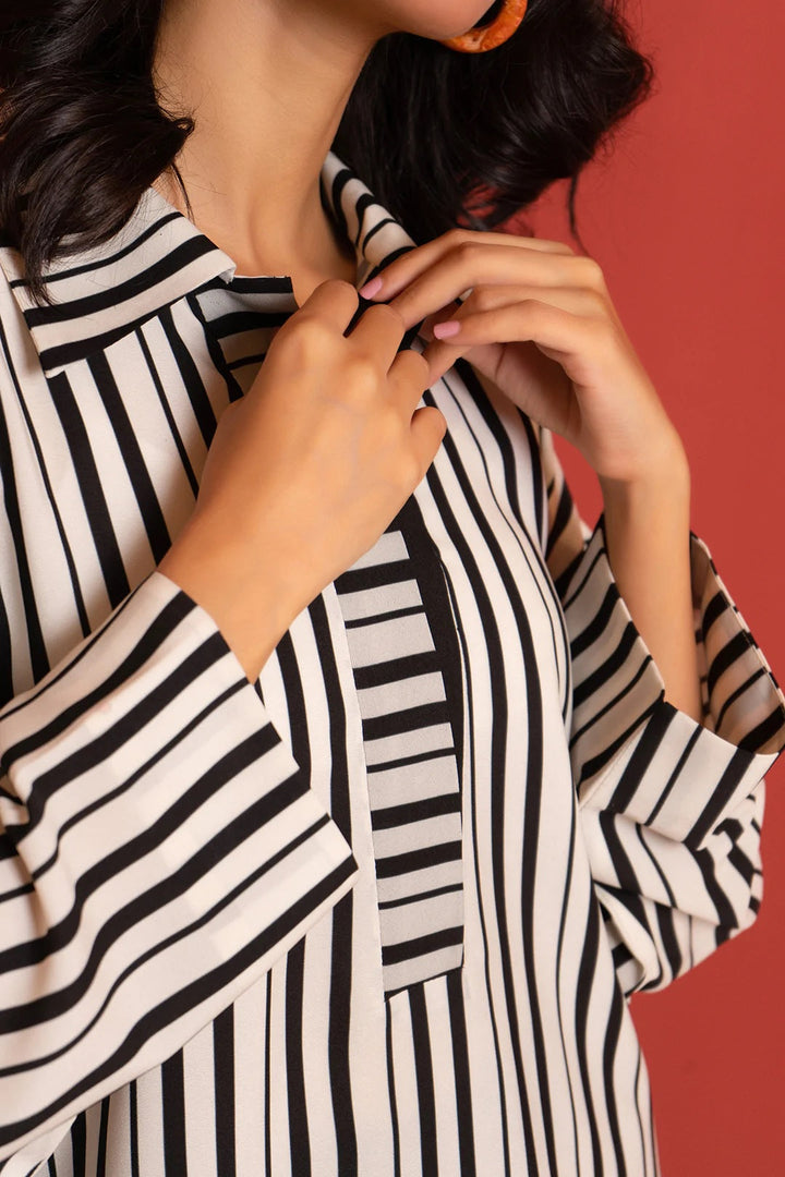 ZEBRA CROSSING TOP AND PANT CO-ORD SET