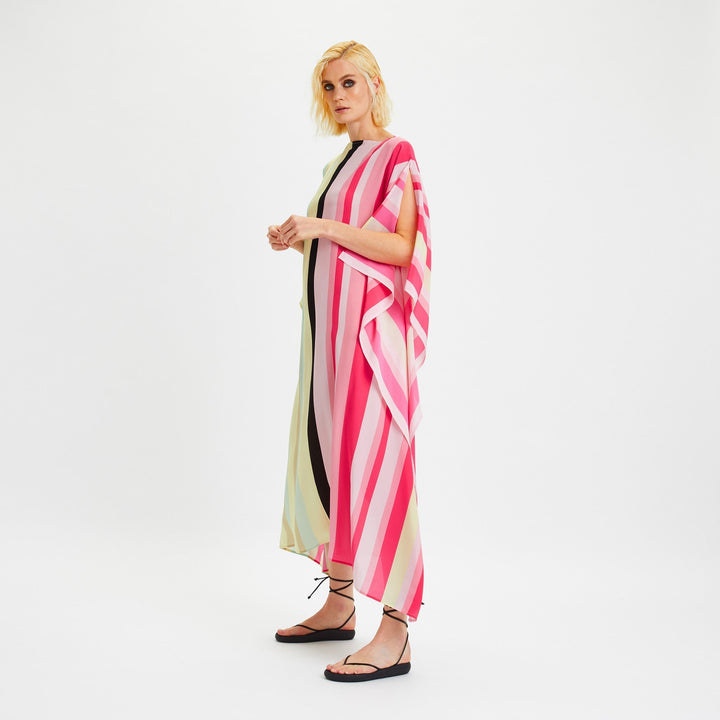 WOMEN'S SILK CREPE KAFTANS