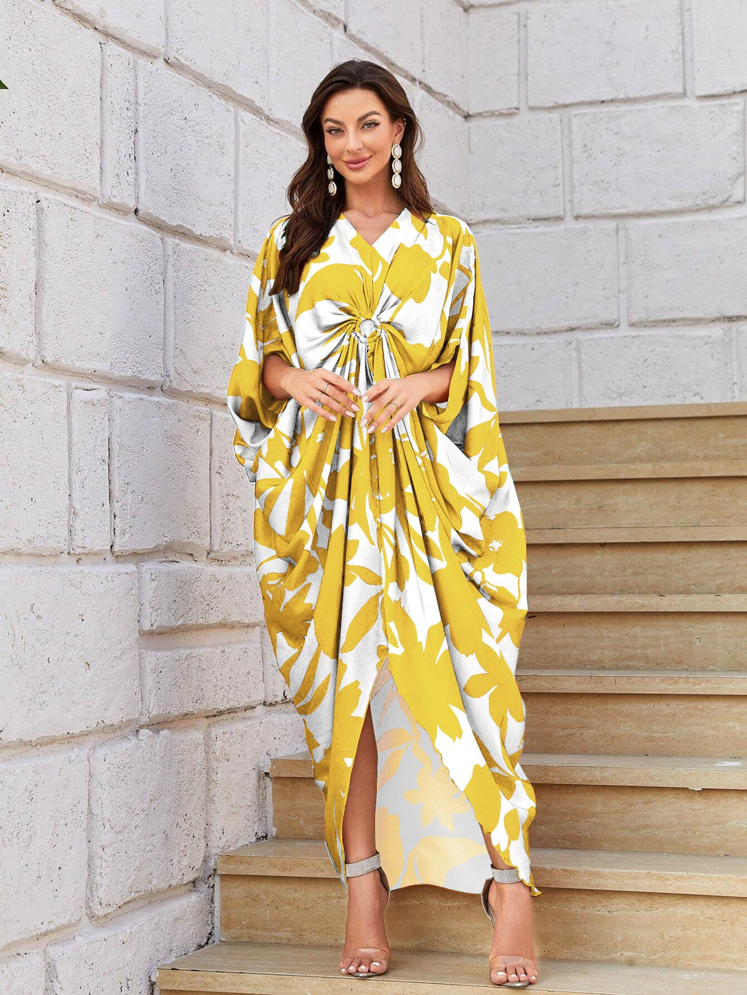 Dreamy Butterfly Ring Style Kaftan