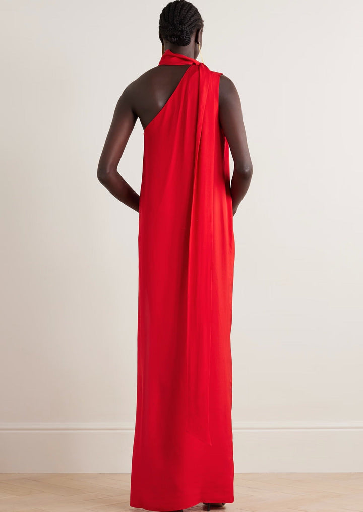 LUX VISCOSE SILK RED DRESS