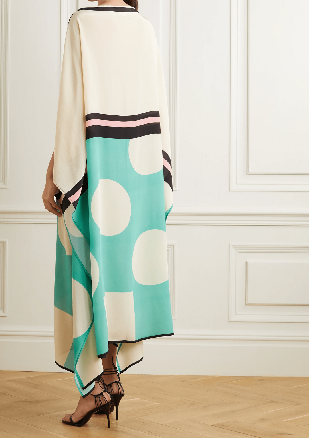 DREAMY DOTS BOAT NECK SERENITY KAFTAN