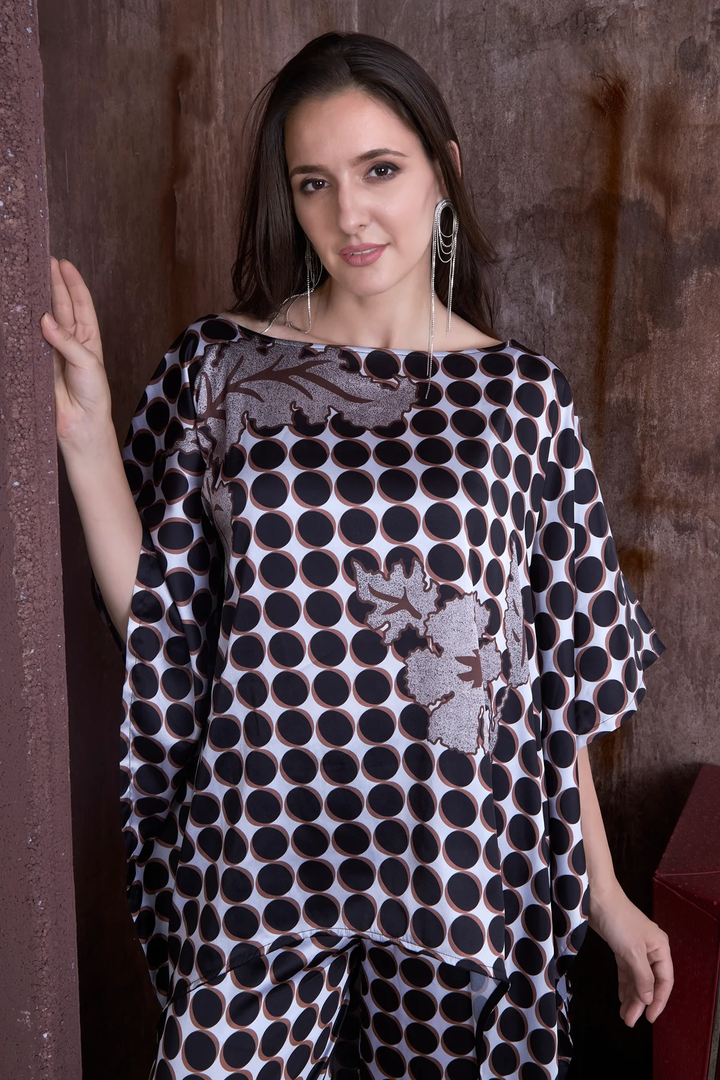 POLKA DOT ELEGANCE: CO-ORD SET