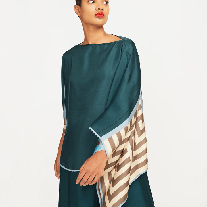 GAMA NOCTURNE: PREMIUM SILK WOMENS CO-ORD SET