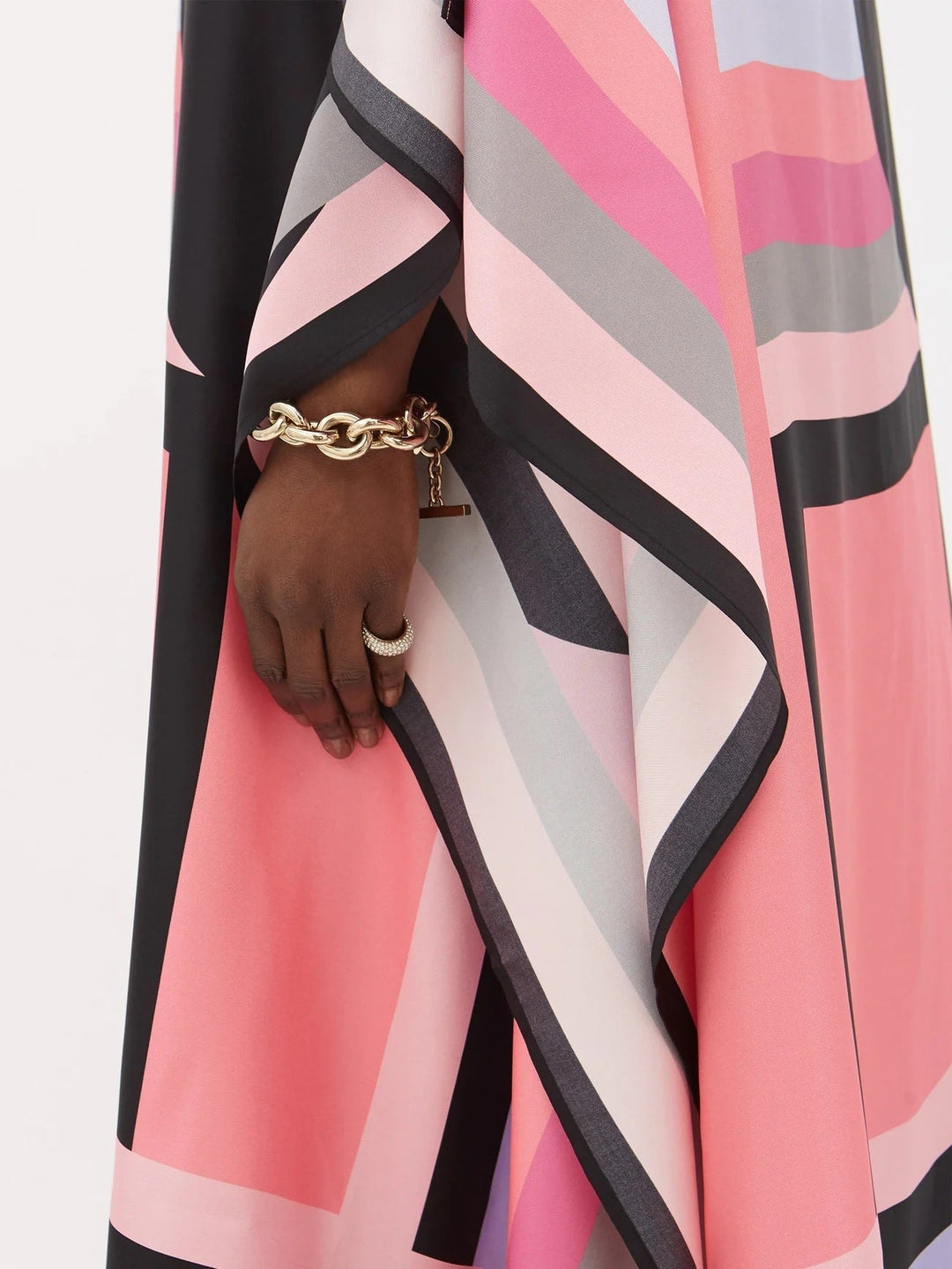 PRETTY IN PINK: WOMENS SILK KAFTAN