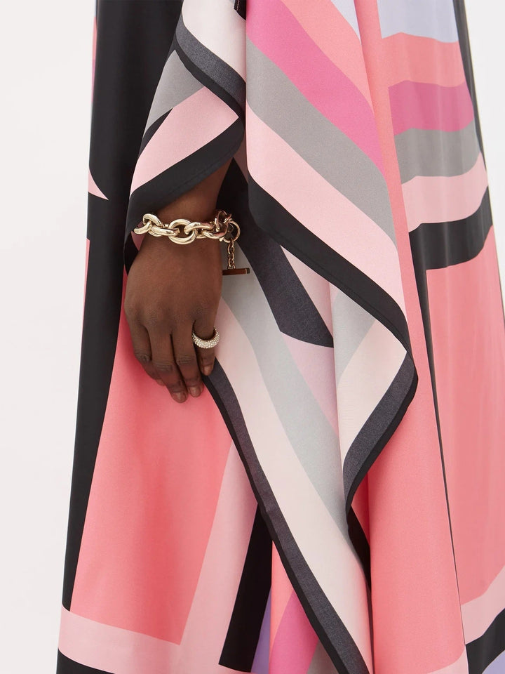 PRETTY IN PINK: WOMENS SILK KAFTAN