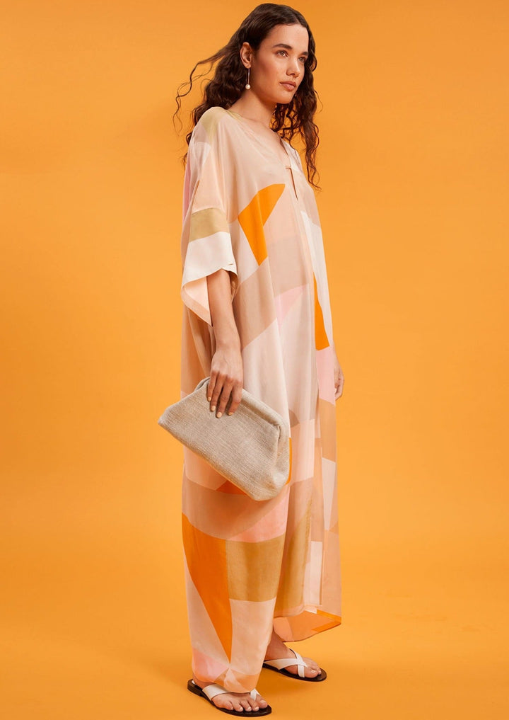 CHICGEO KAFTAN: STYLISH OVERSIZED ELEGANCE IN PASTEL HUES