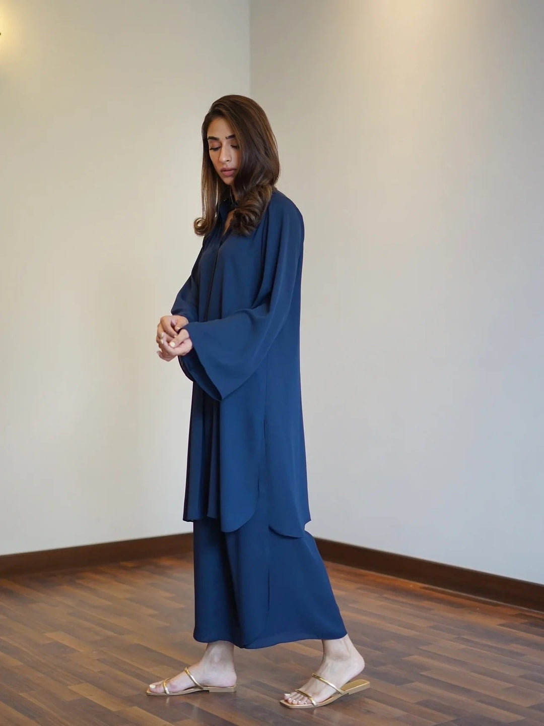 PREMIUM BLUE KOREAN BSY : CO-ORD SET