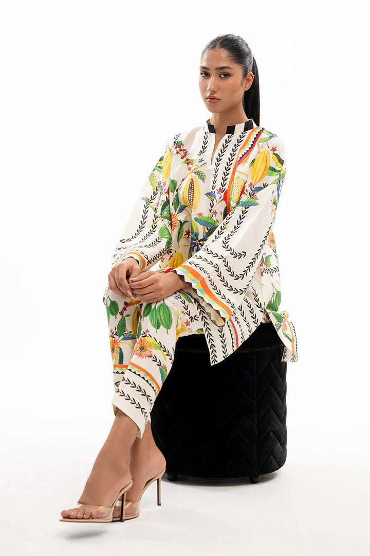 Fruitful Garden Kaftan Gown-Co-Ord Set