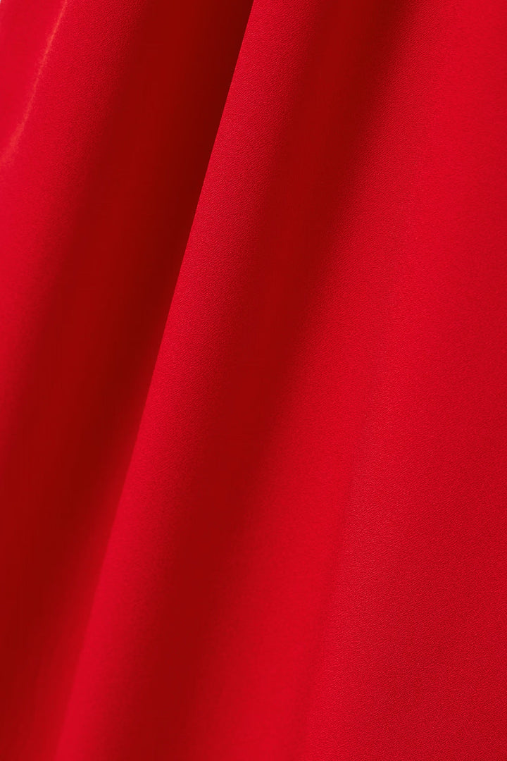 LUX VISCOSE SILK RED DRESS