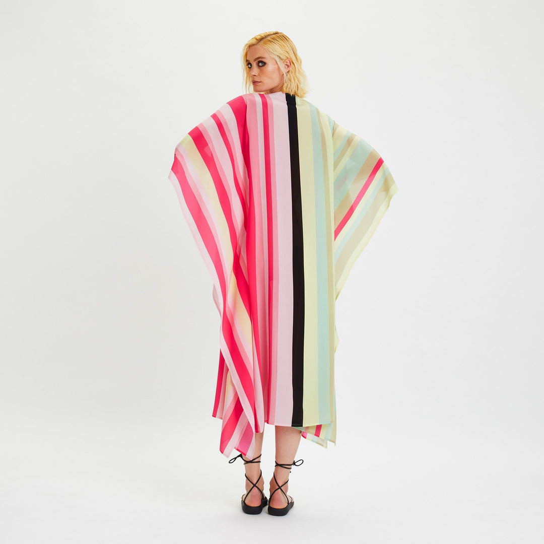WOMEN'S SILK CREPE KAFTANS