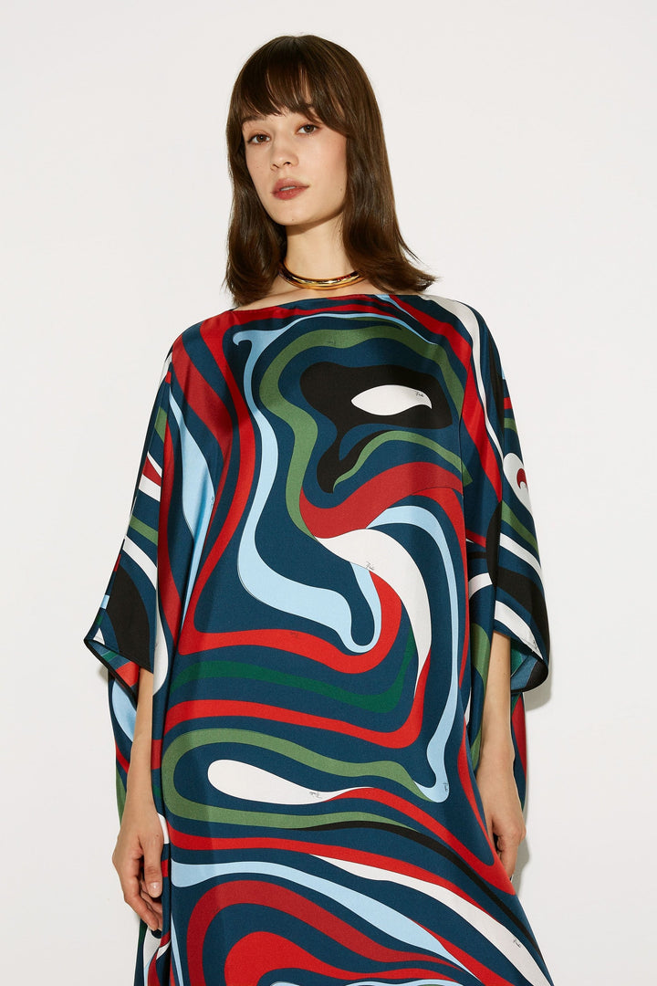 SHADOWED CANVAS: WOMENS WEAR KAFTAN