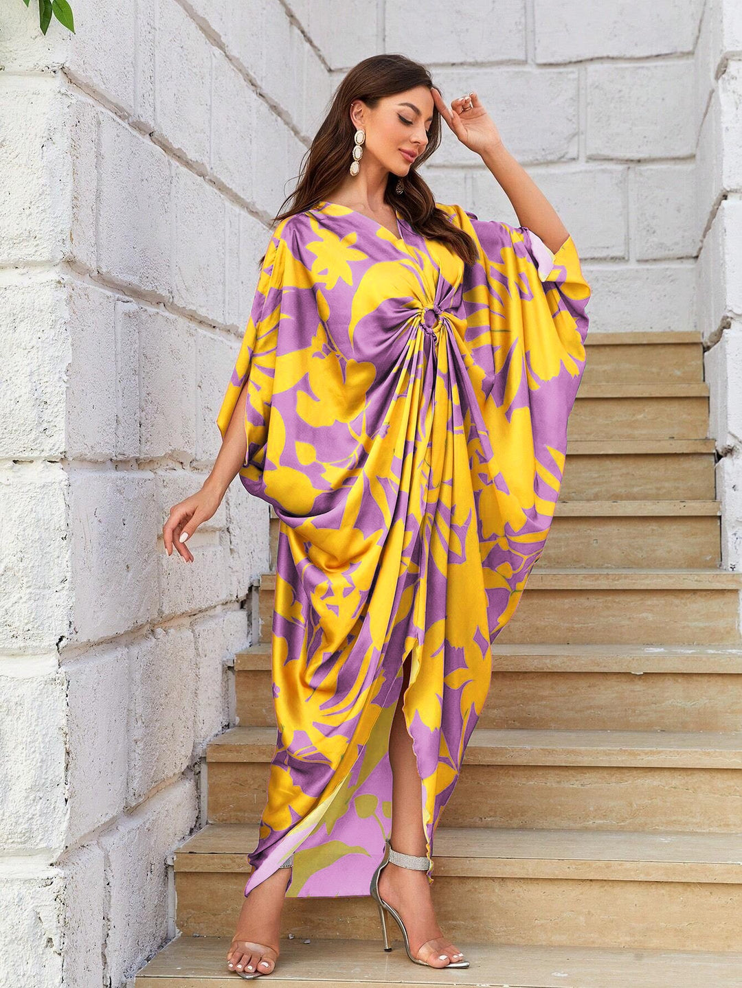 Dreamy Butterfly Ring Style Kaftan