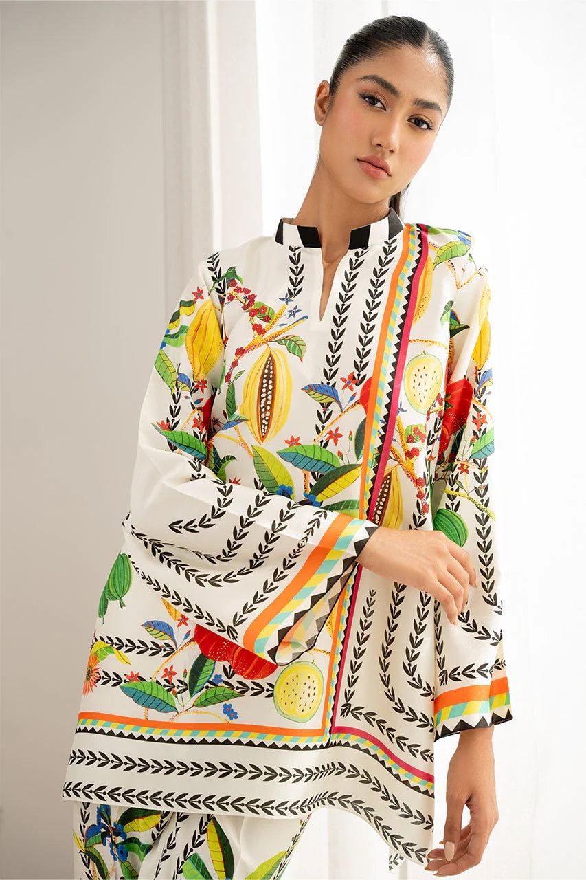 Fruitful Garden Kaftan Gown-Co-Ord Set