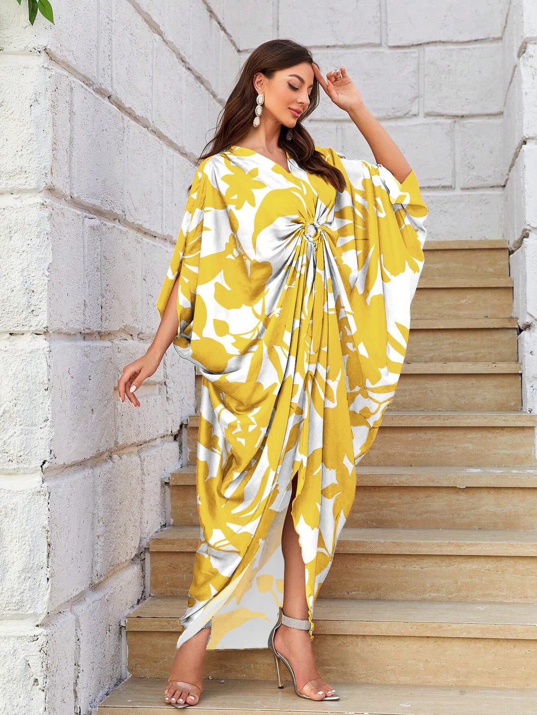 Dreamy Butterfly Ring Style Kaftan