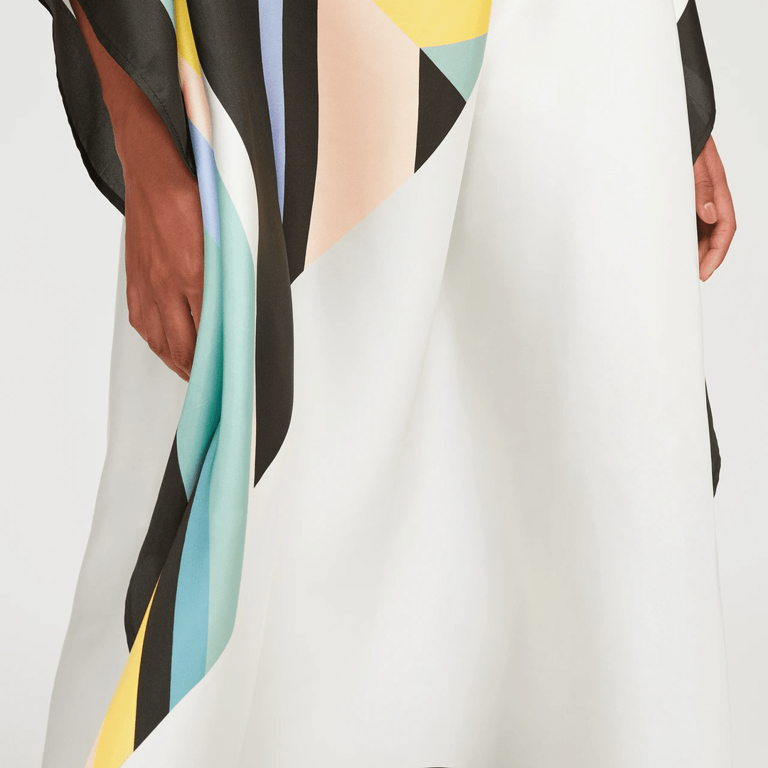PALETTE LOOM: COLORFUL GEOMETRY KAFTAN