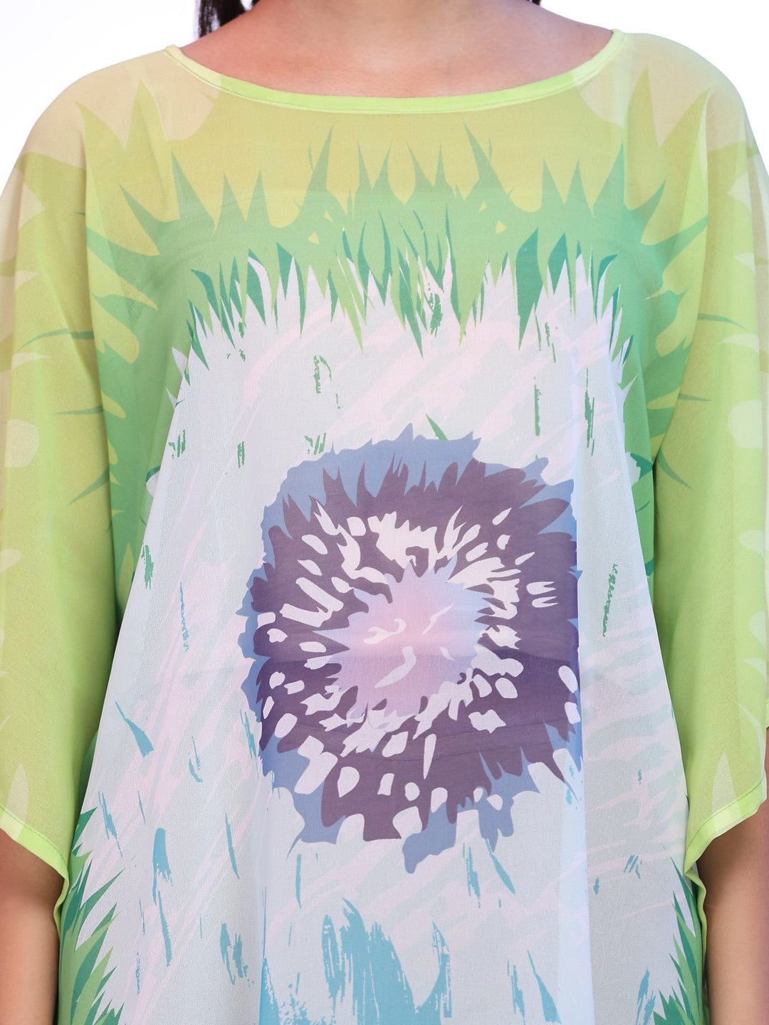 GEORGETTE PRINTED : SHORT KAFTAN