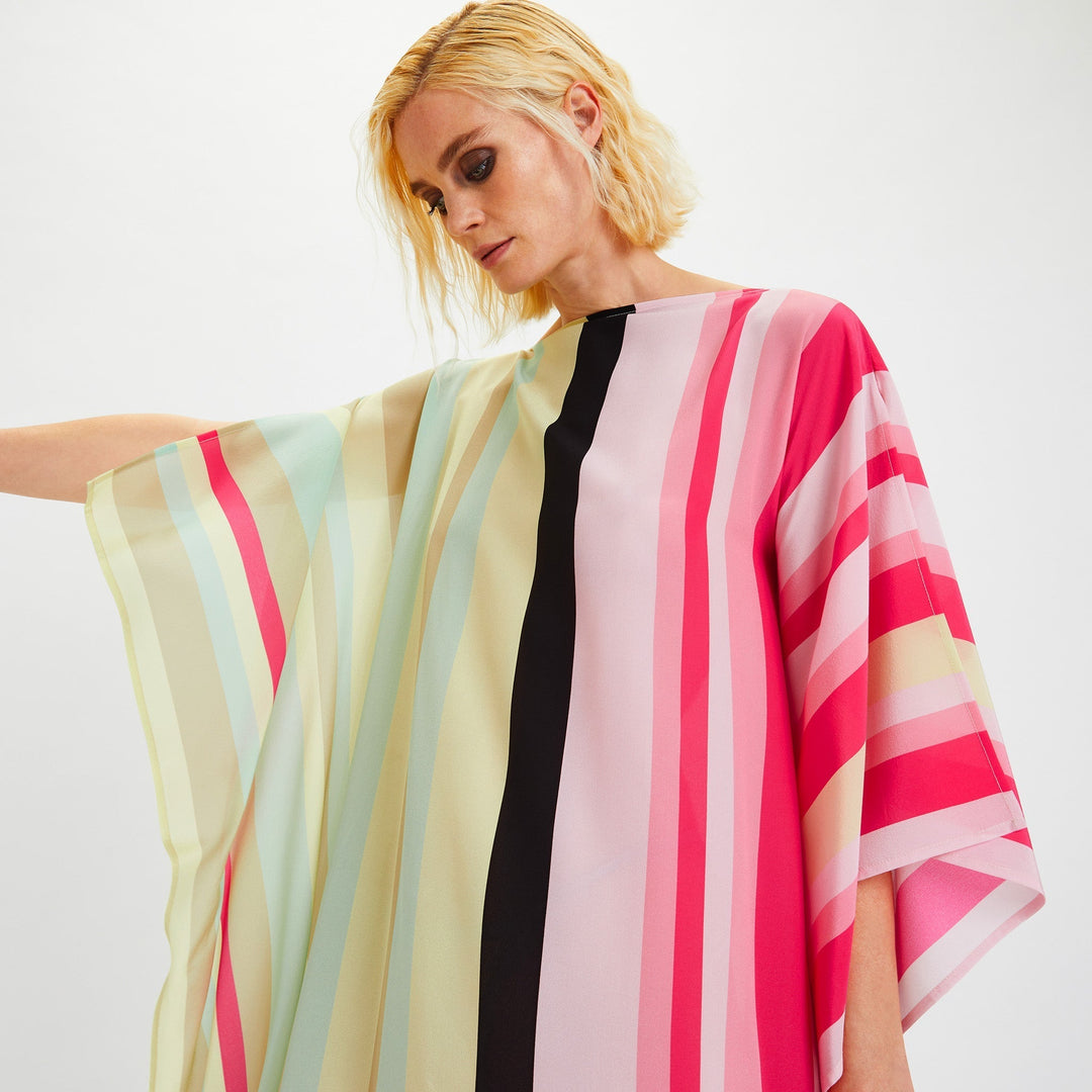 WOMEN'S SILK CREPE KAFTANS