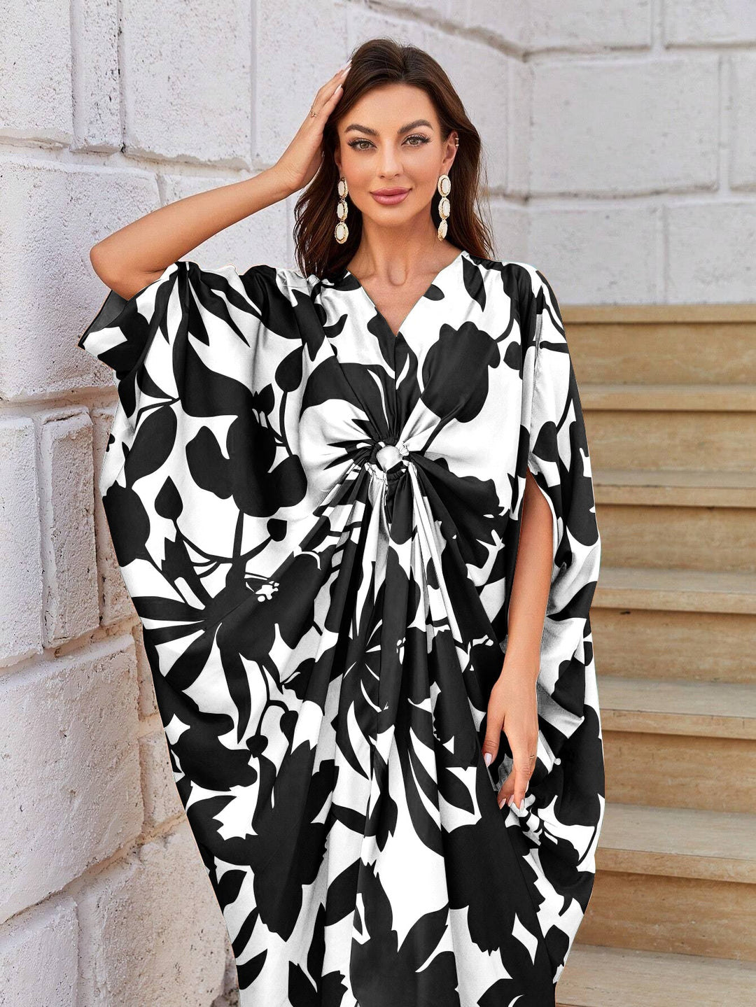 Dreamy Butterfly Ring Style Kaftan
