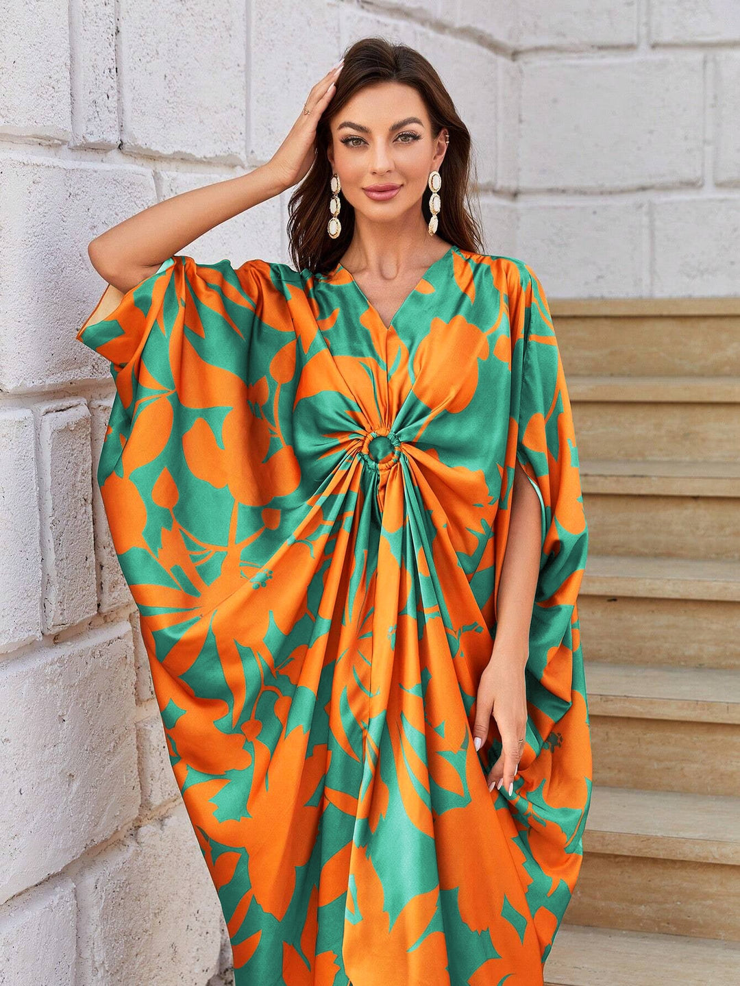 Dreamy Butterfly Ring Style Kaftan