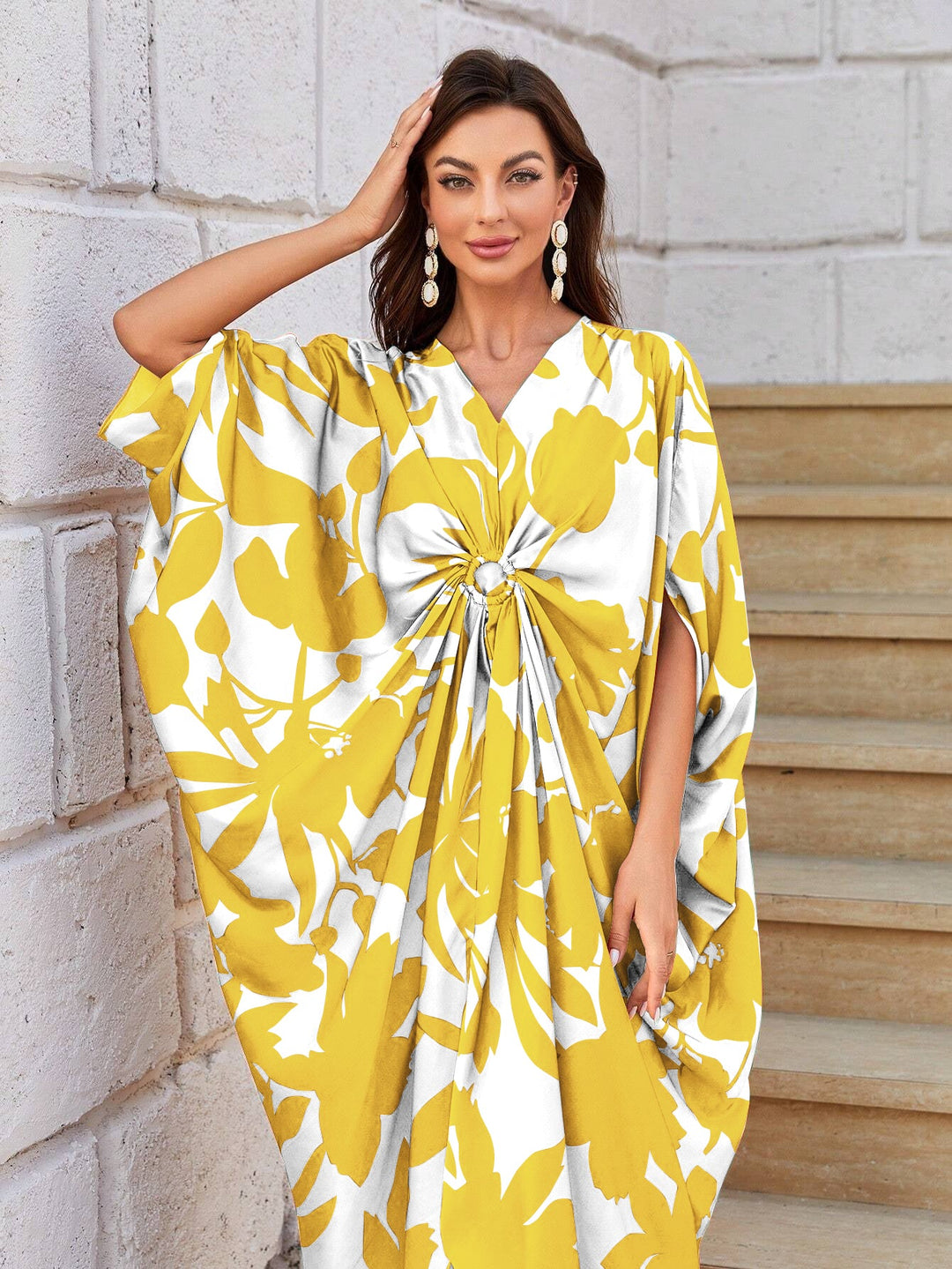 Dreamy Butterfly Ring Style Kaftan
