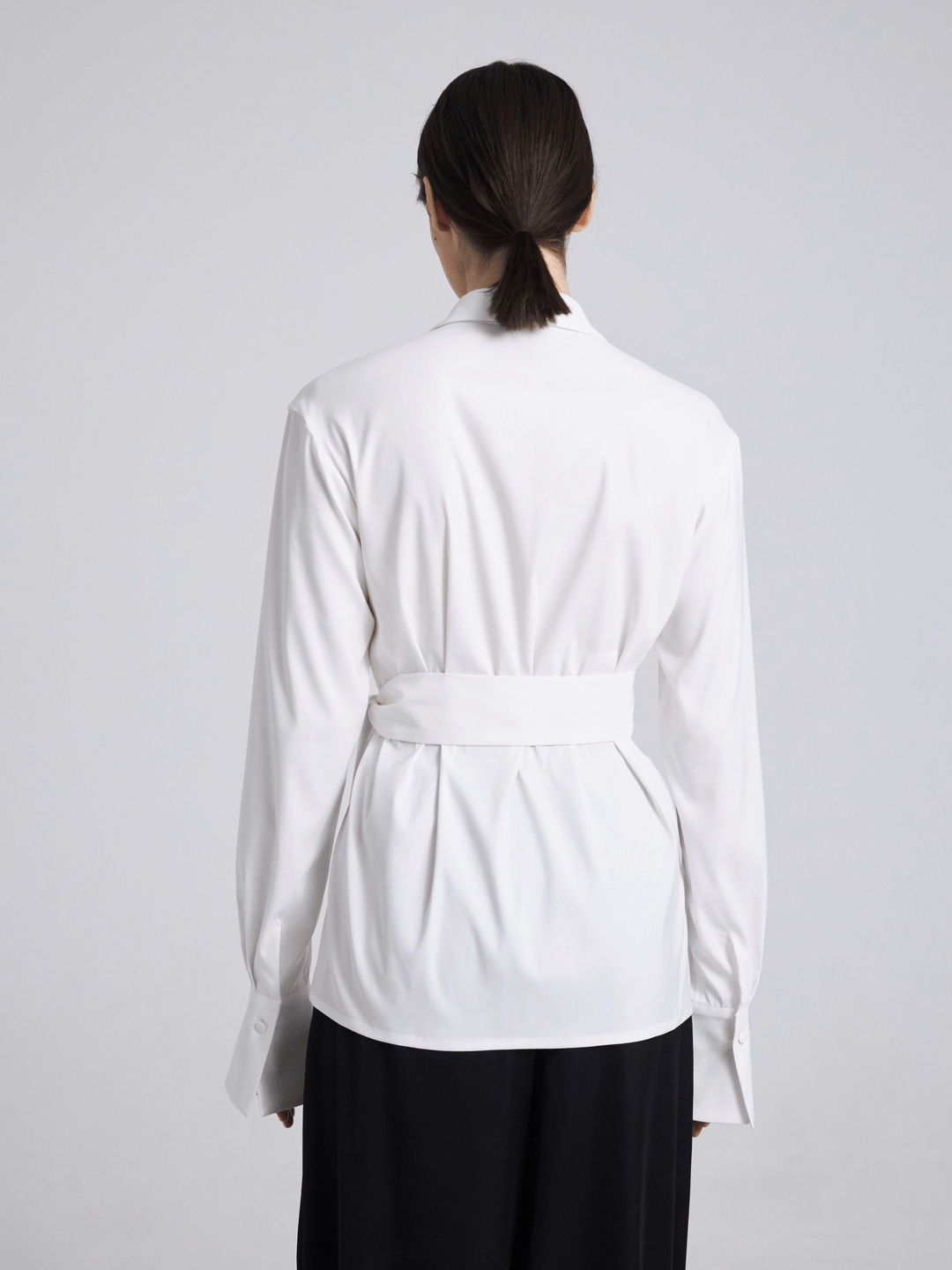 WRAP OVER TIE FRONT SHIRT STYLE CO-ORD SET