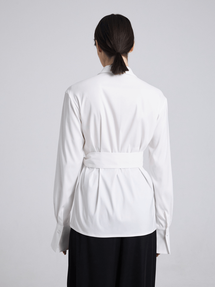 WRAP OVER TIE FRONT SHIRT STYLE CO-ORD SET