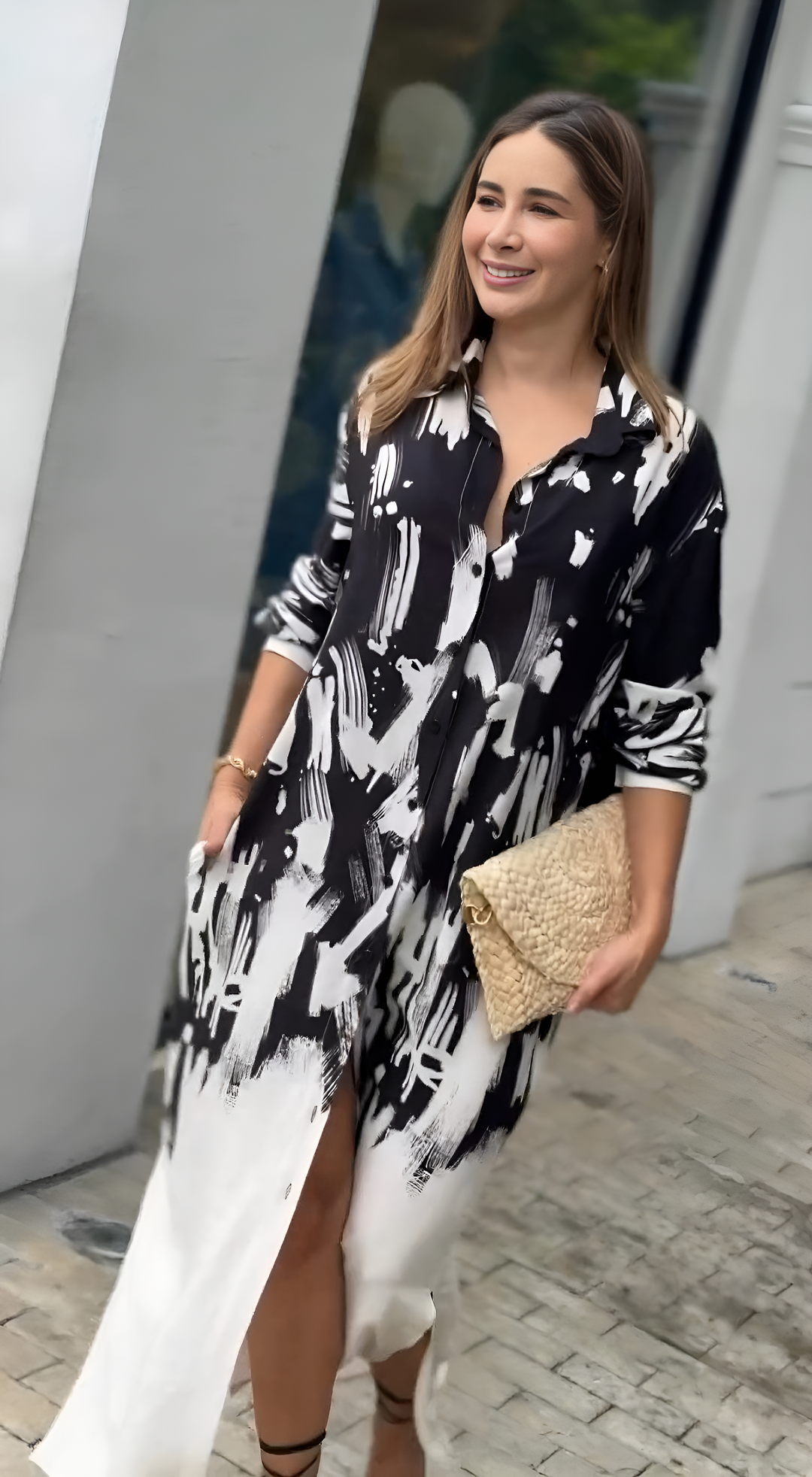 DressBerry Black white Cord Set