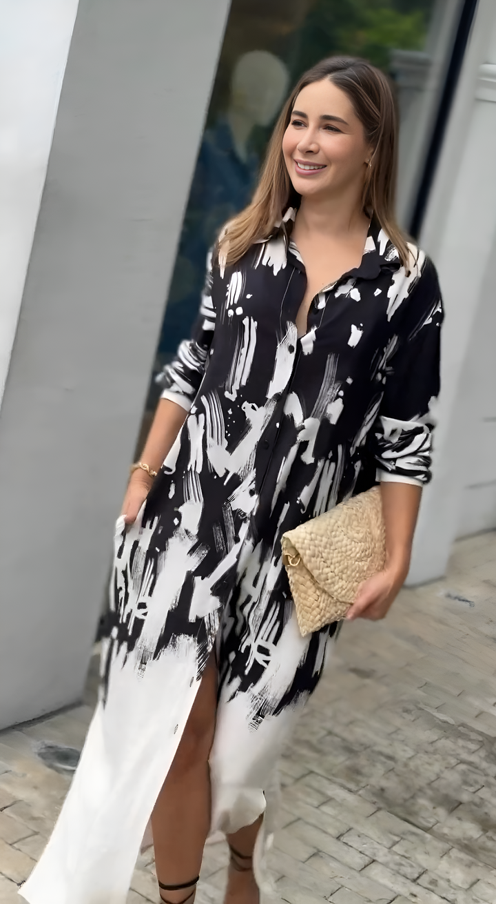 DressBerry Black white Cord Set