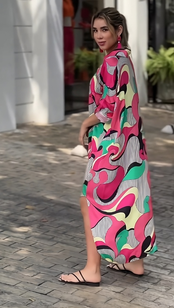 Enigmatic Elevation Shirt Dress