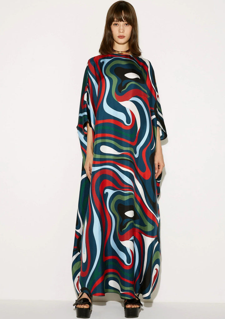 SHADOWED CANVAS: WOMENS WEAR KAFTAN
