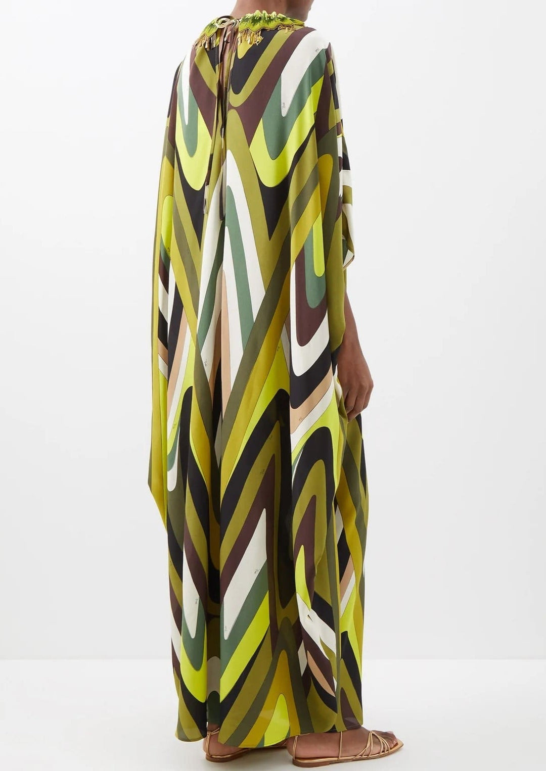 RETRO WAVES WOMENS KAFTAN
