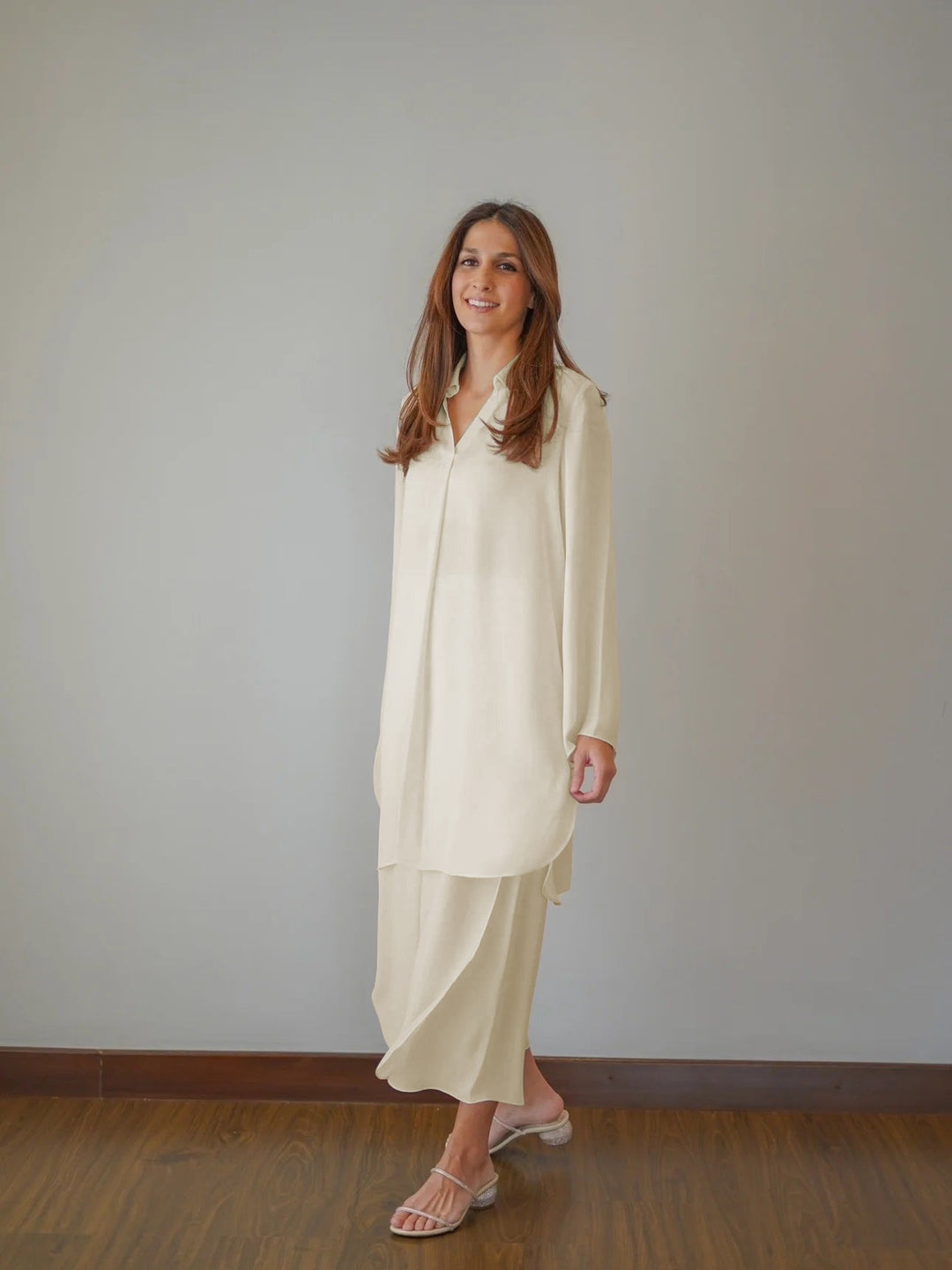 PREMIUM CREAM SHADE KOREAN BSY : CO-ORD SET
