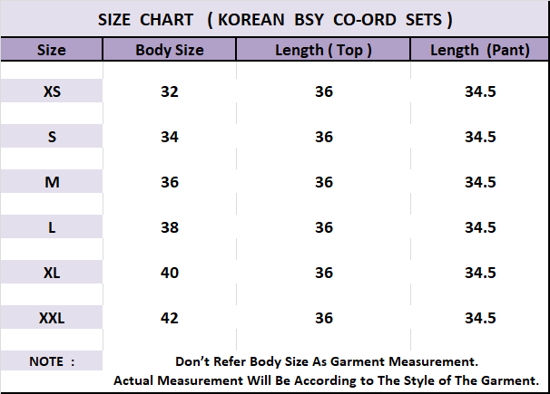 PREMIUM CREAM SHADE KOREAN BSY : CO-ORD SET
